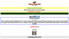 What Islamiclectures.wapka.mobi website looked like in 2016 (8 years ago)