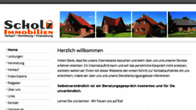 What Immo-scholz.de website looked like in 2016 (7 years ago)