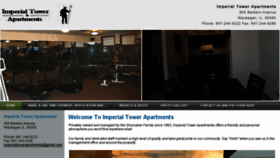 What Imperialtowerapartments.com website looked like in 2016 (7 years ago)