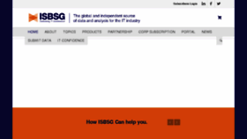 What Isbsg.org website looked like in 2016 (7 years ago)