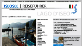 What Iseosee-info.de website looked like in 2016 (7 years ago)