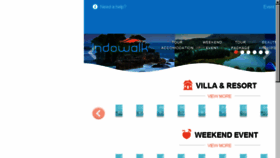 What Indowalk.com website looked like in 2016 (7 years ago)