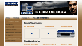 What Inverter-delhi.com website looked like in 2016 (7 years ago)