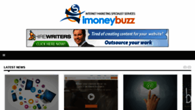 What Imoneybuzz.com website looked like in 2016 (7 years ago)