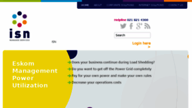 What Isoftnet.co.za website looked like in 2016 (7 years ago)