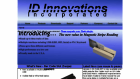What Idinnovations.com website looked like in 2016 (7 years ago)