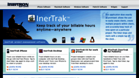What Inertron.com website looked like in 2016 (7 years ago)