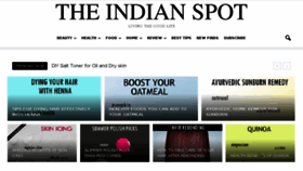 What Indianbeautyspot.com website looked like in 2016 (8 years ago)