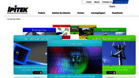 What Ipitek.com website looked like in 2016 (7 years ago)