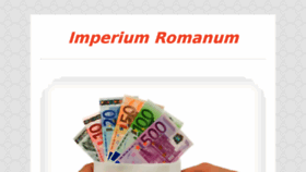 What Imperium-romanum.it website looked like in 2016 (7 years ago)