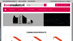 What Ilovesneakerz.nl website looked like in 2016 (7 years ago)