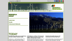 What Iberdrolarenewables.us website looked like in 2016 (7 years ago)