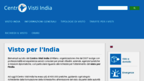 What Indianvisamilan.com website looked like in 2016 (7 years ago)