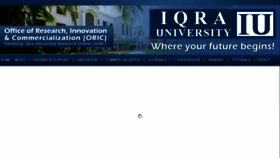 What Iurc.edu.pk website looked like in 2016 (7 years ago)