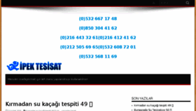 What Istanbulsutesisat.net website looked like in 2016 (7 years ago)