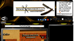 What Imagexprezzion.com website looked like in 2016 (7 years ago)