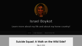 What Israilboykot.com website looked like in 2016 (7 years ago)