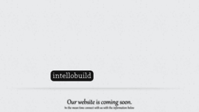 What Intellobuild.com website looked like in 2016 (7 years ago)
