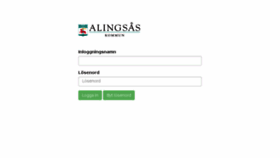 What Intranet3.alingsas.se website looked like in 2016 (7 years ago)