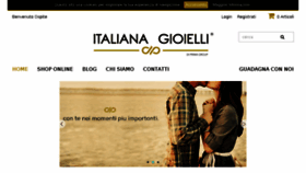 What Italianagioielli.it website looked like in 2016 (7 years ago)