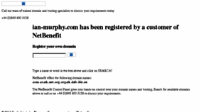 What Ian-murphy.com website looked like in 2016 (7 years ago)