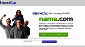 What Internetcap.us website looked like in 2016 (7 years ago)