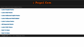 What I-pagal.xyz website looked like in 2016 (7 years ago)