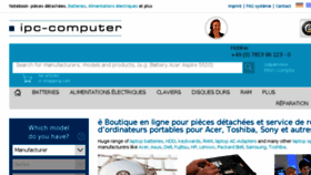 What Ipc-computer.fr website looked like in 2016 (7 years ago)