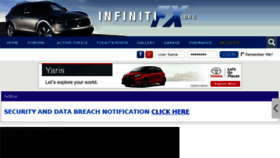 What Infinitifx.org website looked like in 2016 (7 years ago)