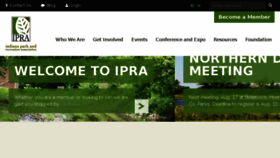 What Inpra.org website looked like in 2016 (7 years ago)