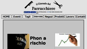 What Ilgiornaledelparrucchiere.it website looked like in 2016 (7 years ago)