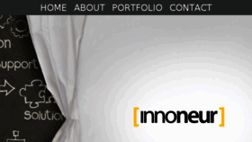 What Innoneur.com website looked like in 2016 (7 years ago)