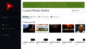 What Ilovefilmesonline.com website looked like in 2016 (7 years ago)