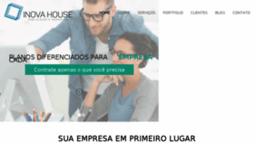 What Inovahouse.com.br website looked like in 2016 (7 years ago)
