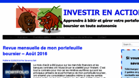 What Investir-en-actions.com website looked like in 2016 (7 years ago)