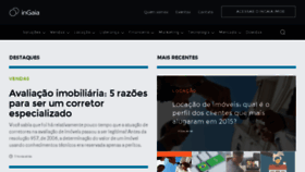 What Ingaia.com.br website looked like in 2016 (7 years ago)