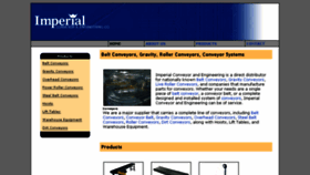 What Imperialconveyor.com website looked like in 2016 (7 years ago)