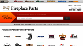 What Ibuyfireplaceparts.com website looked like in 2016 (7 years ago)