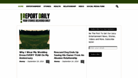 What Ireportdaily.com website looked like in 2016 (7 years ago)