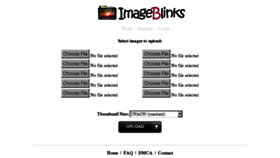 What Imageblinks.com website looked like in 2016 (7 years ago)