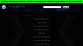 What Innovativetalk.com website looked like in 2016 (7 years ago)