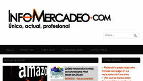 What Infomercadeo.com website looked like in 2016 (9 years ago)