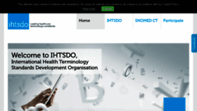 What Ihtsdo.org website looked like in 2016 (7 years ago)