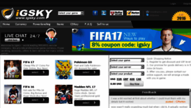 What Igsky.biz website looked like in 2016 (7 years ago)