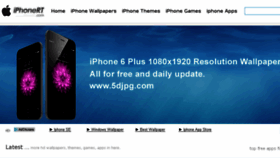What Iphonert.com website looked like in 2016 (7 years ago)