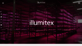 What Illumitex.com website looked like in 2016 (7 years ago)