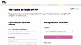 What Inside.wpp.com website looked like in 2016 (7 years ago)