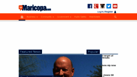 What Inmaricopa.com website looked like in 2016 (7 years ago)