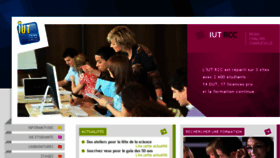 What Iut-rcc.fr website looked like in 2016 (7 years ago)
