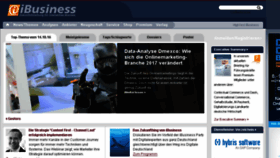 What Ibusiness.de website looked like in 2016 (7 years ago)